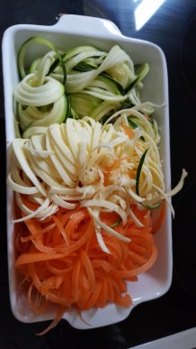 Baked veggies