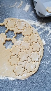 Cutting biscuits